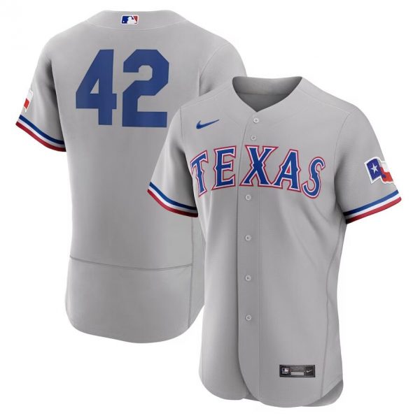 Texas Rangers 2023 Jackie Robinson Day Gray Men\'s Nike Authentic Jersey - Find durable, vintage ... Texas Rangers 2023 Jackie Robinson Day Gray Men\'s Nike Authentic Jersey - Find durable, vintage ...